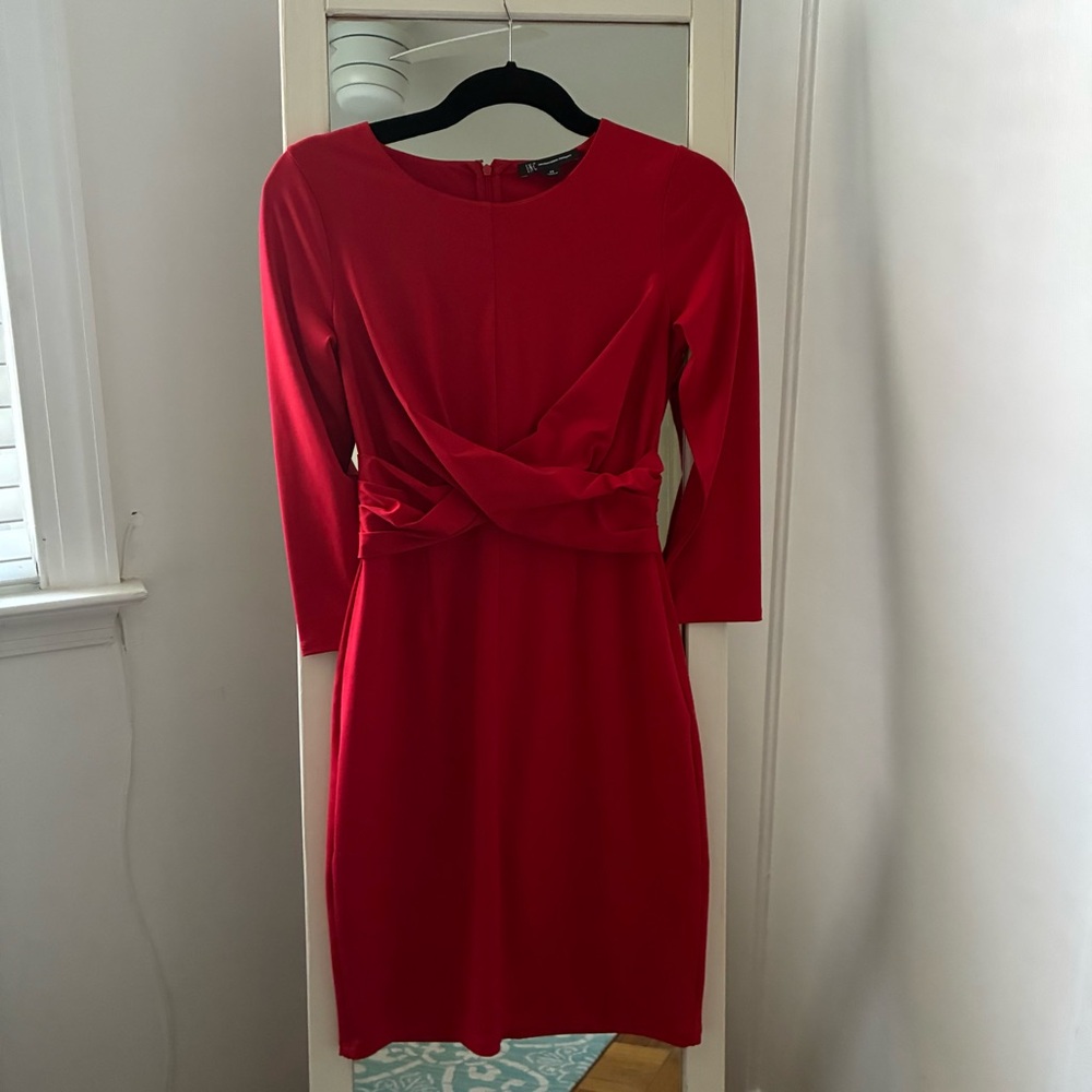 Elegant Red Dress 2-for-1